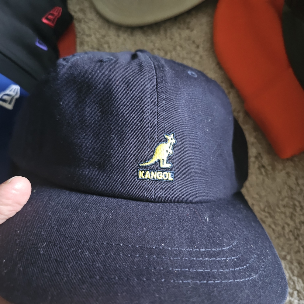 Adjustable Kangol Baseball Cap - Yellow Logo
